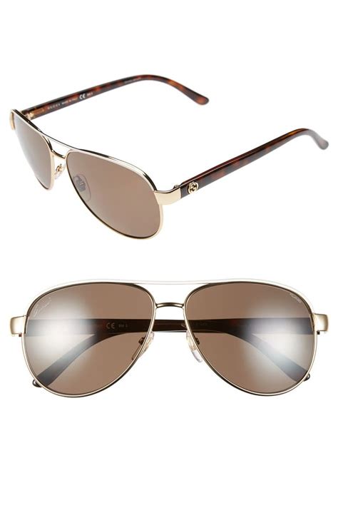 gucci clear acetate sunglasses|gucci 58mm polarized aviator sunglasses.